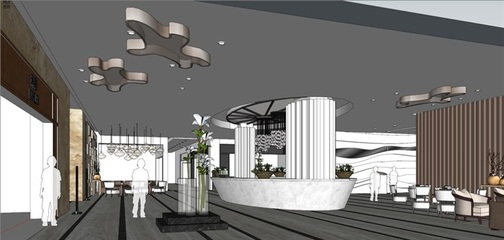 家具建材城大廳裝潢設計方案——打造體驗式商業空間